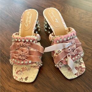Chic Women's Pink Floral shoes. Circus by Sam Edelman